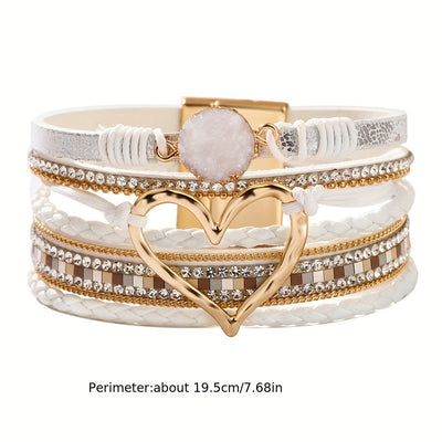 Bohemian Multi-Layer Leather Bracelet