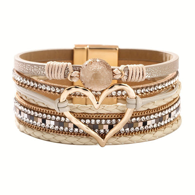 Bohemian Multi-Layer Leather Bracelet