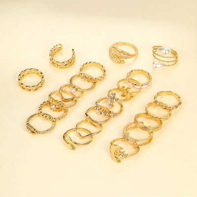 Vintage Mix & Match Ring Set