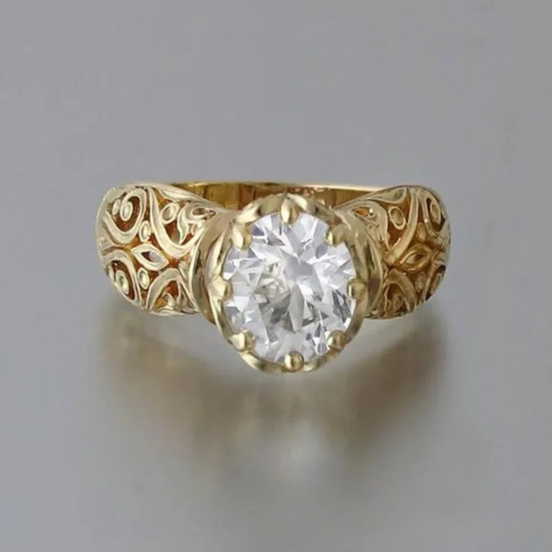 Timeless White Zirconia Ring