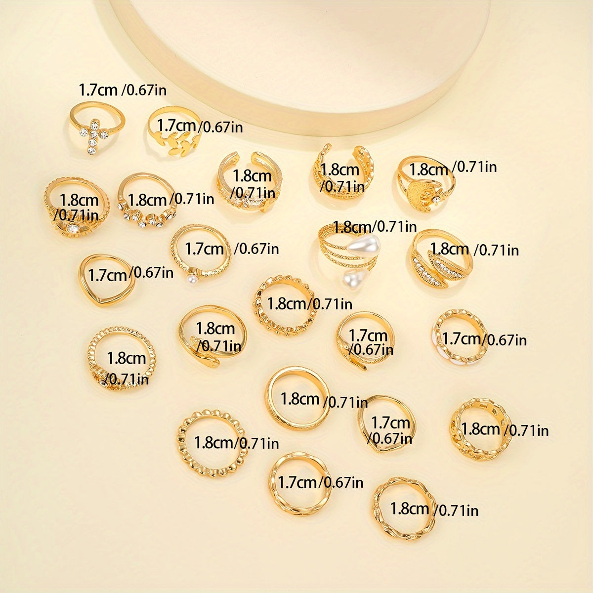 Vintage Mix & Match Ring Set