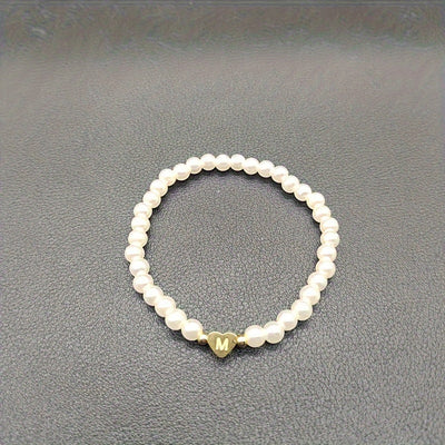 A-Z Heart Initial Bracelet