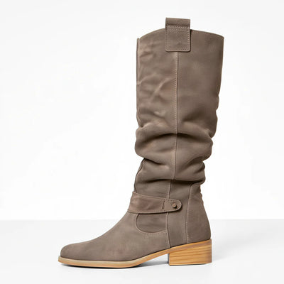 Cezoria | Elegant Suede Boots