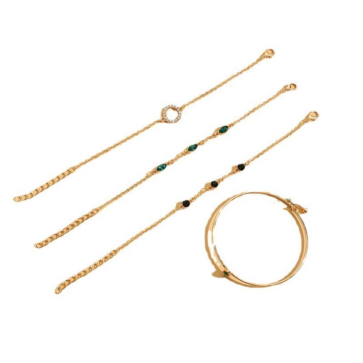 Timeless Green Bracelet Set