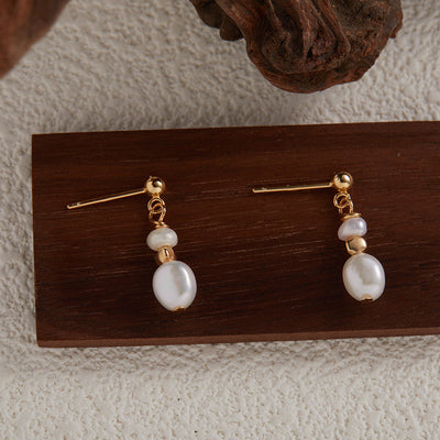 Timeless Pearl Drop Earrings