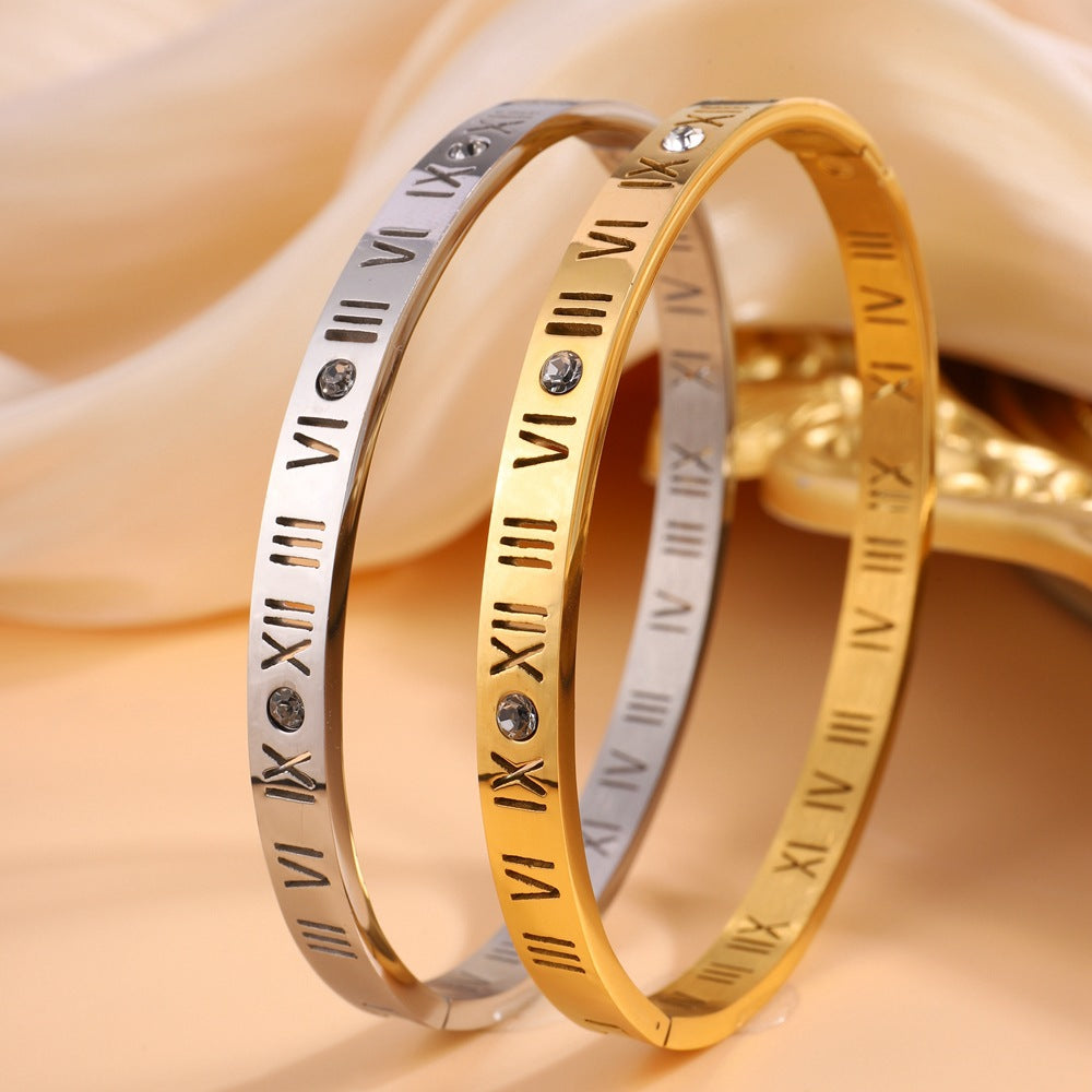 Timeless Roman Numeral Bracelet