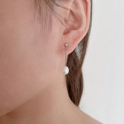 Baby Fresh Pearl Earrings