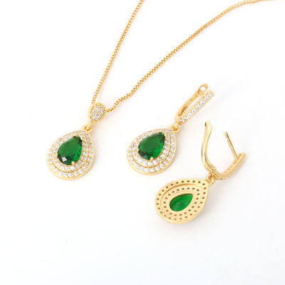 Green Gold Jewellery Set