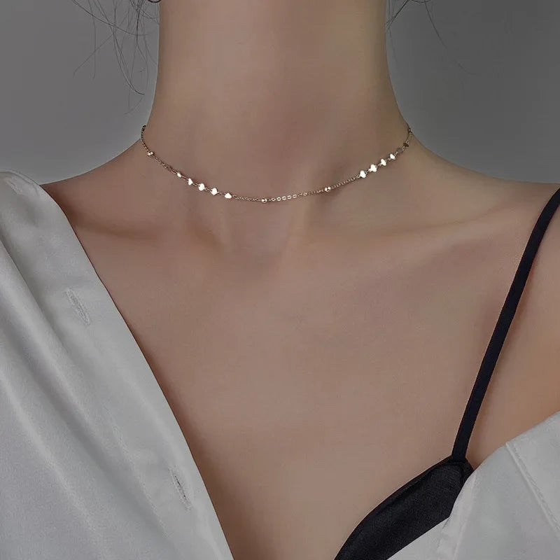 Minimalist Choker Necklace