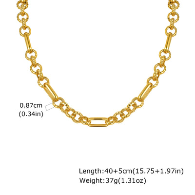 Antique Gold-Plated Chain Set