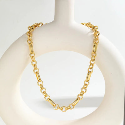 Antique Gold-Plated Chain Set