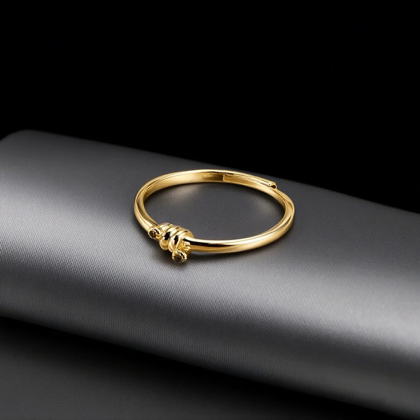 Elegant Tiny Crystal Ring