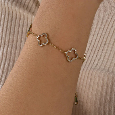 Clover Charm Bracelet