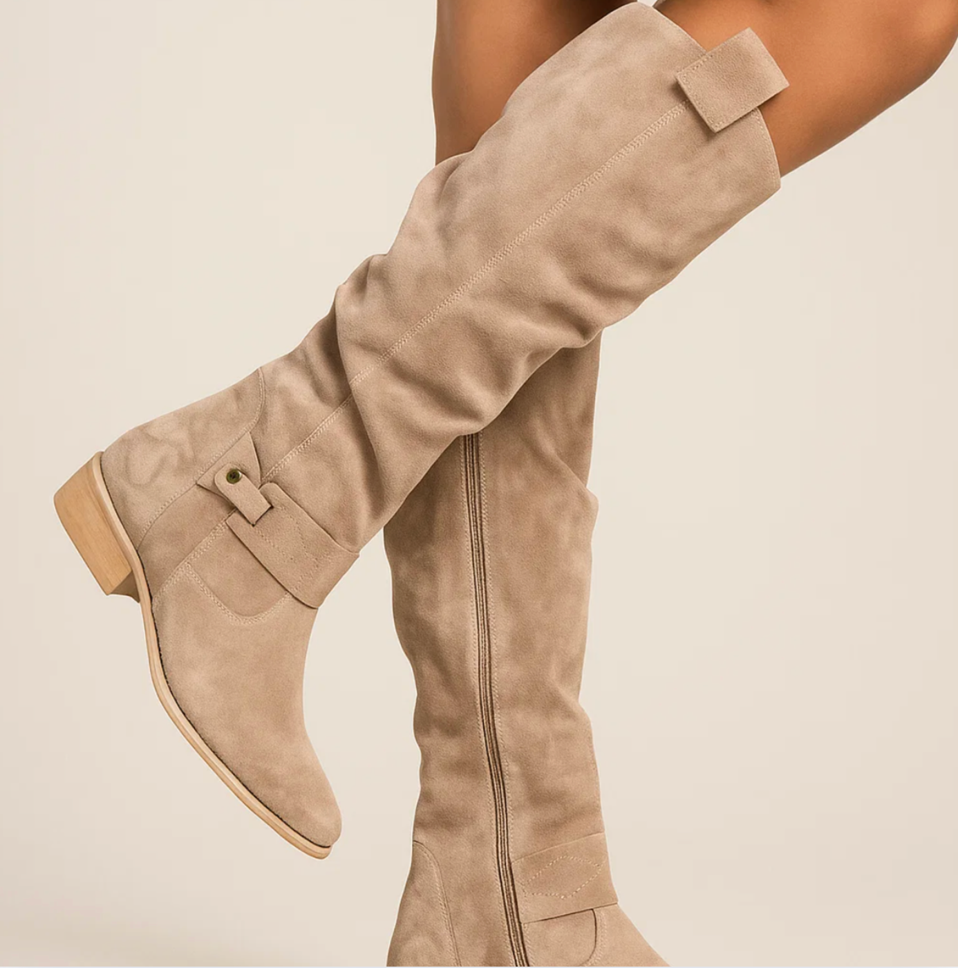 Cezoria | Elegant Suede Boots