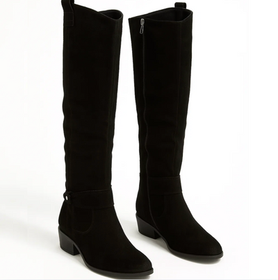 Cezoria | Elegant Suede Boots