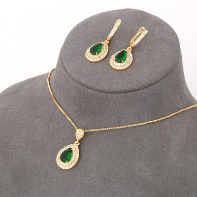 Green Gold Jewellery Set