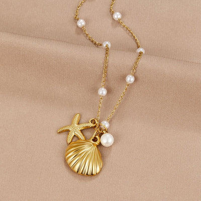Shell Charm Necklace