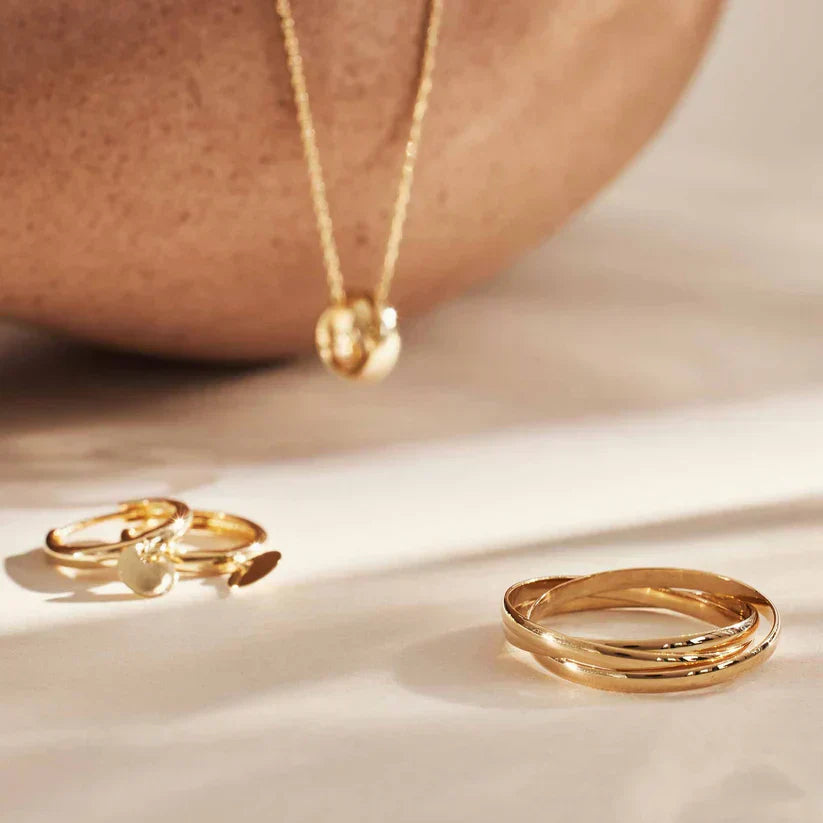 Golden Léna Trielle Ring
