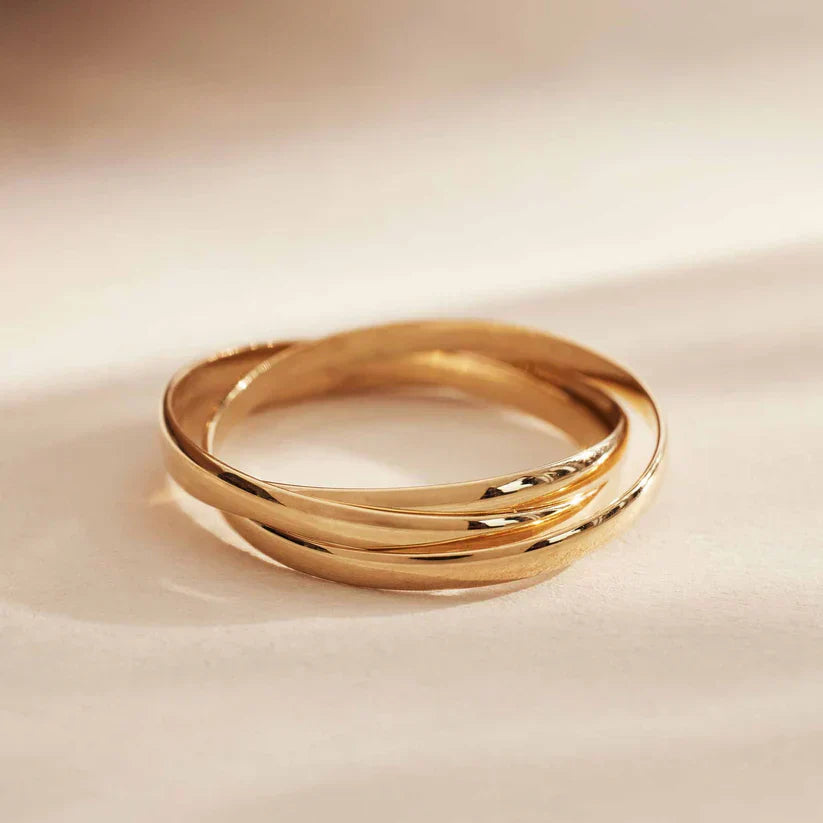 Golden Léna Trielle Ring